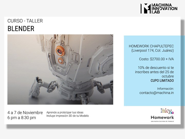 Curso Taller - BLENDER