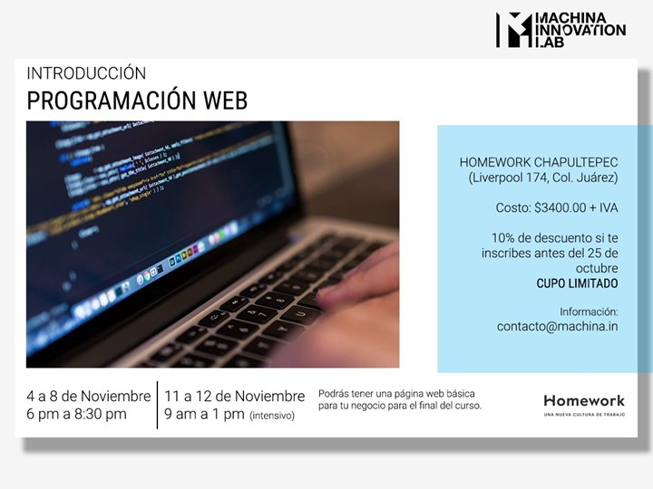 Curso Introducción a la Programación Web